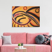 Elementaire Serie Canvas Afdruk (Insitu (Woonkamer))
