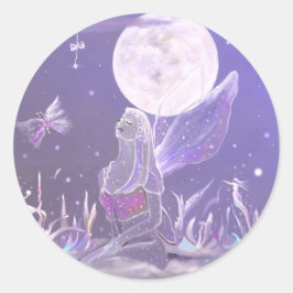 Elementaire spiritualiën ronde sticker