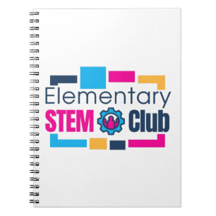 Elementaire STEM Club Logo-laptop Notitieboek