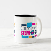 Elementaire STEM Club Logo Mok (Voorkant rechts)