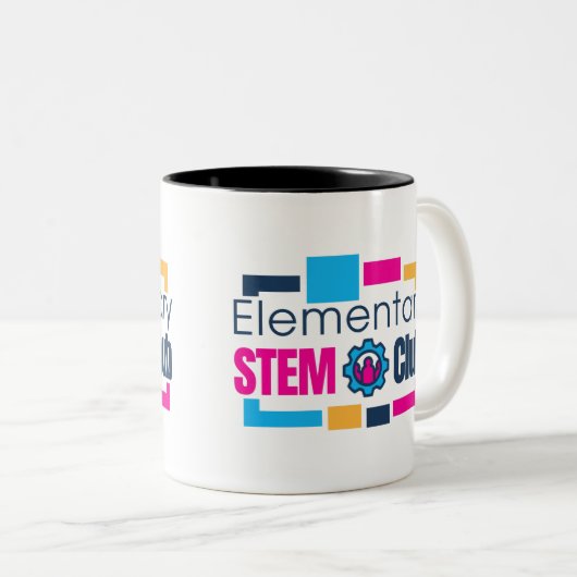 Elementaire STEM Club Logo Mok (Voorkant rechts)