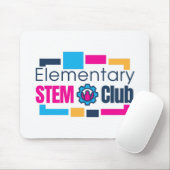 Elementaire STEM Club Logo Muismat (Met muis)