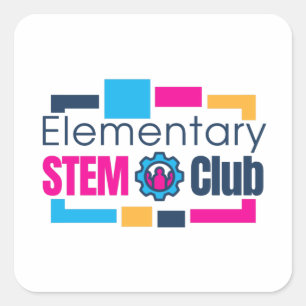 Elementaire STEM Club Logo Sticker