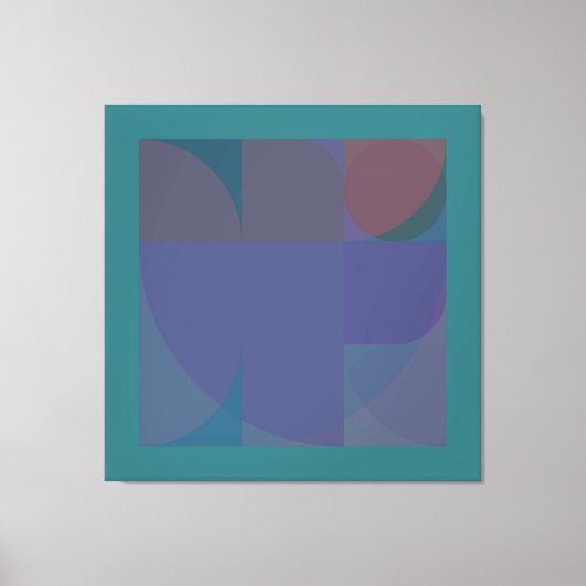 Elementaire stemming 18 canvas afdruk (Voorkant)