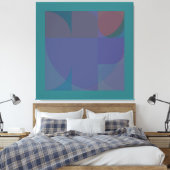 Elementaire stemming 18 canvas afdruk (Insitu (Slaapkamer))