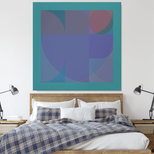 Elementaire stemming 18 canvas afdruk (Insitu (Slaapkamer))