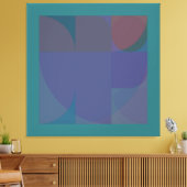 Elementaire stemming 18 canvas afdruk (Insitu (Woonkamer))