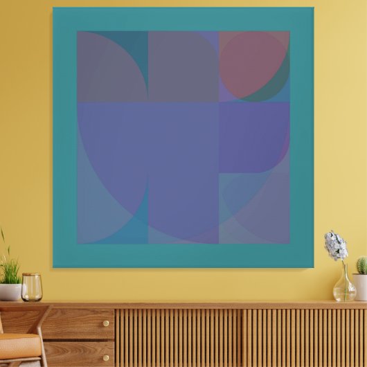 Elementaire stemming 18 canvas afdruk (Insitu (Woonkamer))