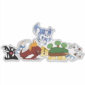 Elementaire Sticker Dragons (Voorkant)