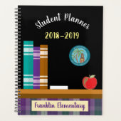 Elementaire student planner met wijk logo (Voorkant)