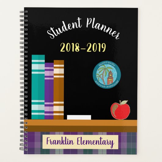 Elementaire student planner met wijk logo (Voorkant)