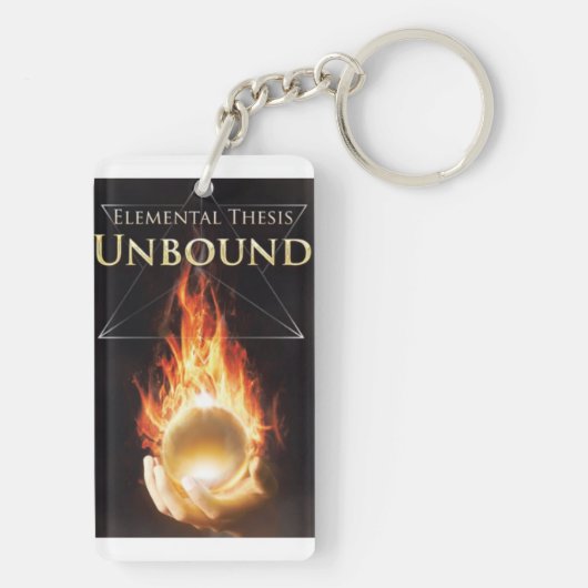 Elementaire thesis ongebonden Sleutelhanger (achterkant)