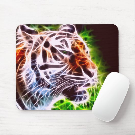 Elementaire tijger muismat (Met muis)