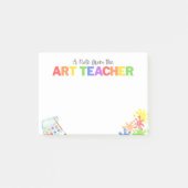 Elementaire voorschoolse kunstacademie post-it® notes (Voorkant)