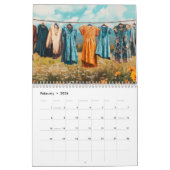 Elementaire waslijnen kalender (Feb 2026)