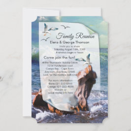 Elementaire waterkrachtuitnodiging kaart