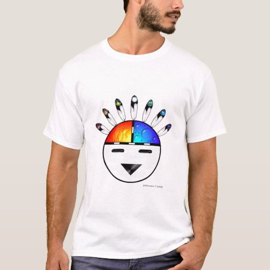 Elementaire zon t-shirt (Voorkant)