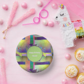 Elemental Abstract Pattern Any Age Adult Birthday  Papieren Kommen (Feest)