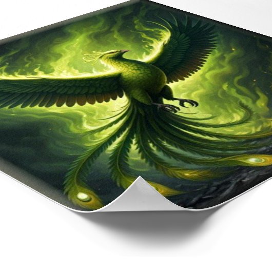 Elemental Acid Phoenix #2 Poster (Hoek)