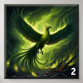 Elemental Acid Phoenix #2 Poster (Voorkant)