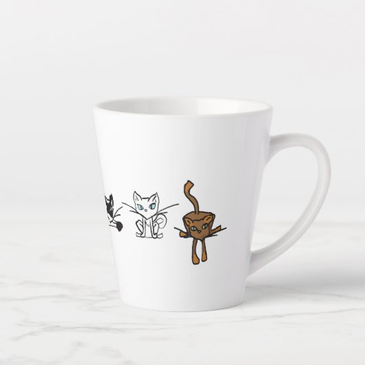 Elemental Cats Latte Mok (Rechts)