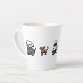 Elemental Dogs Latte Mok (Linkerhoek)