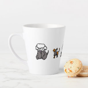 Elemental Dogs Latte Mok