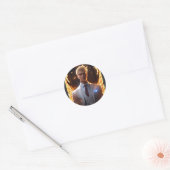 Elemental Evolution T - shirts: Laat je innerlijke Ronde Sticker (Envelop)