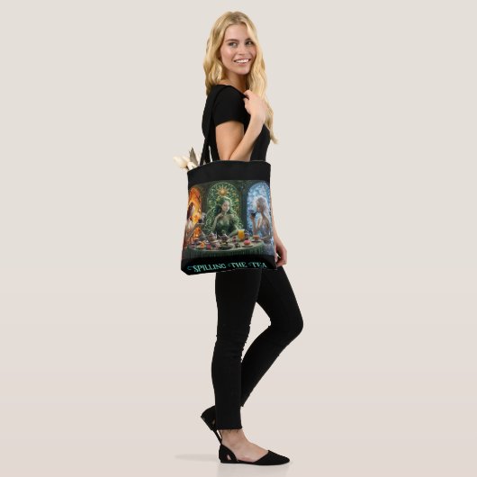 Elemental Goddesses Canvas tas - Het morsen van de (Op model)