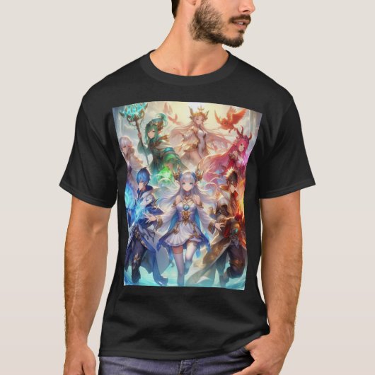Elemental Heroes: Rise of the Maiden T-shirt (Voorkant)