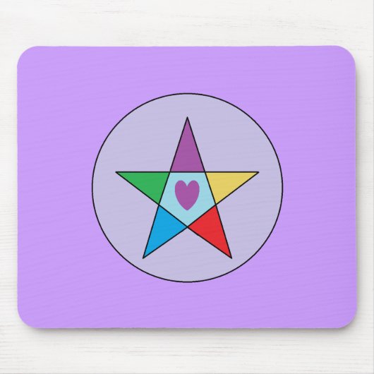 Elemental Love Mousepad Muismat (Voorkant)
