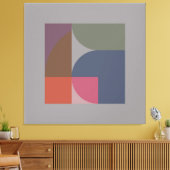 Elemental Mood 2 Uitgerekte Canvas Print (Insitu (Woonkamer))