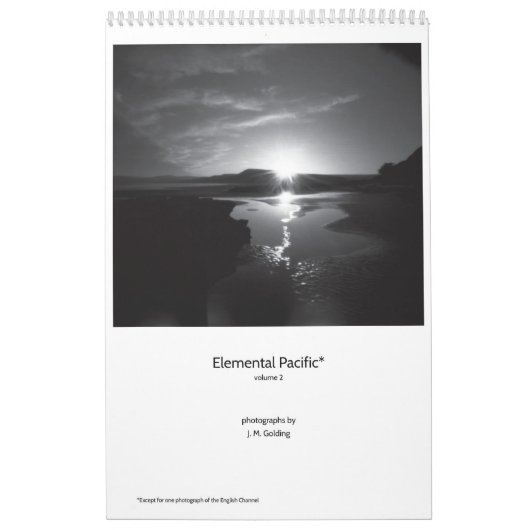 Elemental Pacific Calendar, deel 2 Kalender (Hoes)