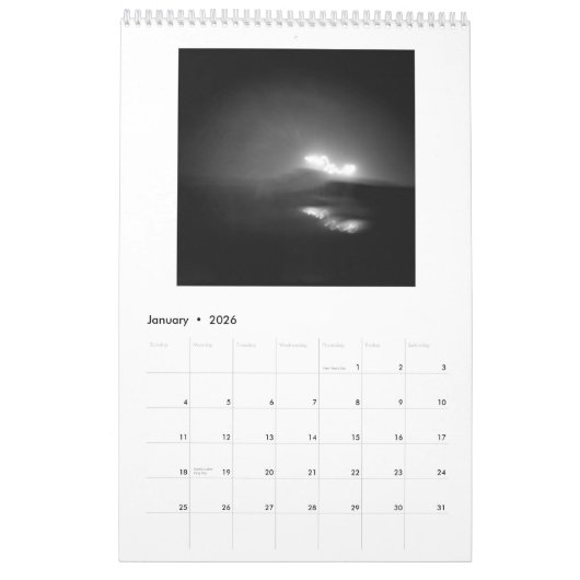 Elemental Pacific Calendar, deel 2 Kalender (Jan 2026)