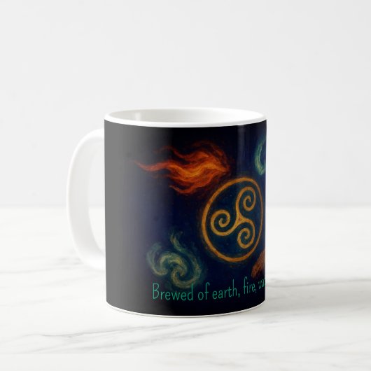 Elemental Sips Koffiemok (Voorkant links)