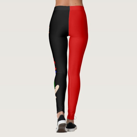 Elemental Sun Goddess Leggings (Achterkant)