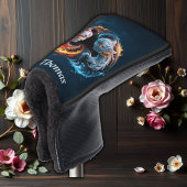 Elementale harmonie, yin en yang van de natuur. golfheadcover