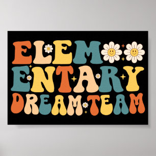 Elementary Dream Team Terug naar school Poster