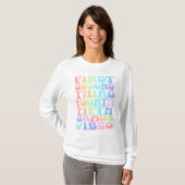 Elementary Grade Vibes Teacher Shirt - Eerste dag (Voorkant volledig)