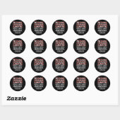 Elementary Graduation Gift Middle Schback to s Ronde Sticker (Vel)