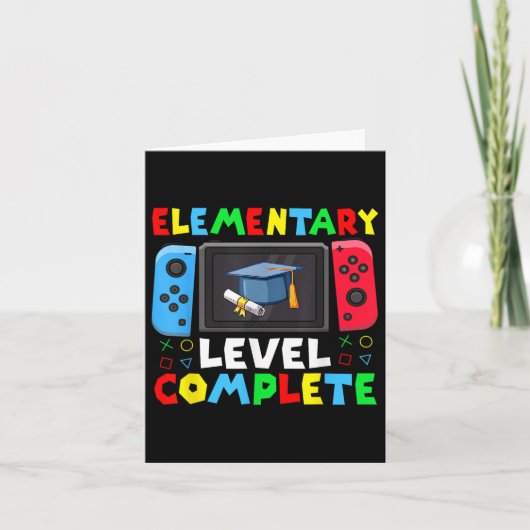 Elementary Level Complete Afstuderen CL 2025 Gamer Kaart (Voorkant)