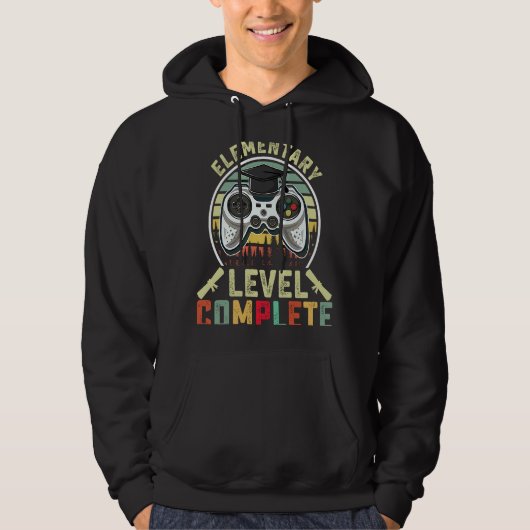 Elementary Level Complete Gamer Elementary Graduat Hoodie (Voorkant)
