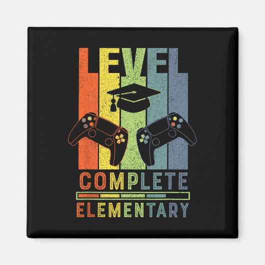 Elementary Level Complete Graduation Cl 2025 Gamer Magneet (Voorkant)