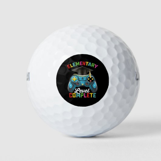 Elementary Level, een complete gamer voor Afstuder Golfballen (Voorkant)