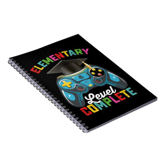 Elementary Level, een complete gamer voor Afstuder Notitieboek (Rechterzijde)