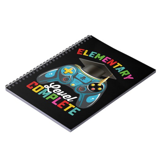 Elementary Level, een complete gamer voor Afstuder Notitieboek (Linkerzijde)