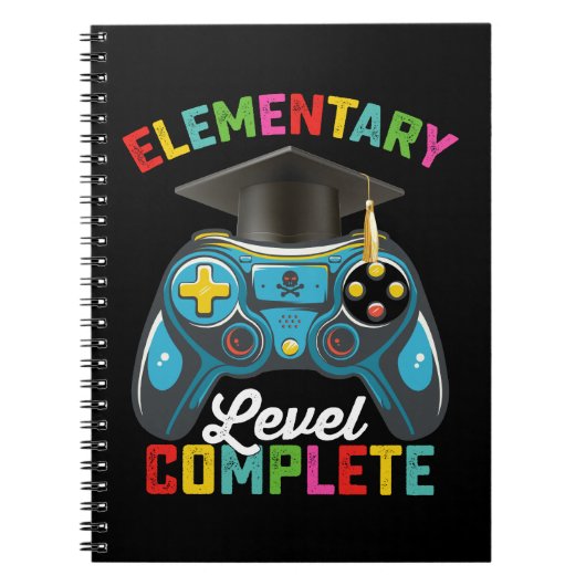 Elementary Level, een complete gamer voor Afstuder Notitieboek (Voorkant)