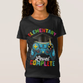 Elementary Level, een complete gamer voor Afstuder T-shirt (Voorkant)