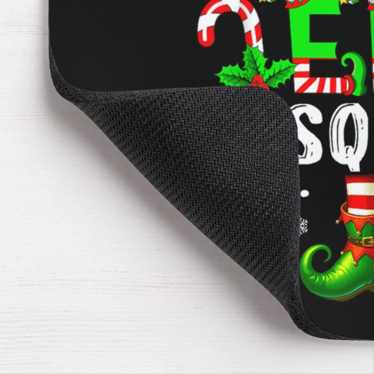 Elementary School Elf Squad Xmas Elf Hat Scute Ss  Muismat (Hoek)