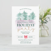 Elementary School leraar Kerstfeest Kaart (Staand voorkant)